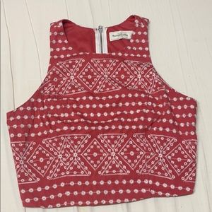 Abercrombie and Fitch halter crop top